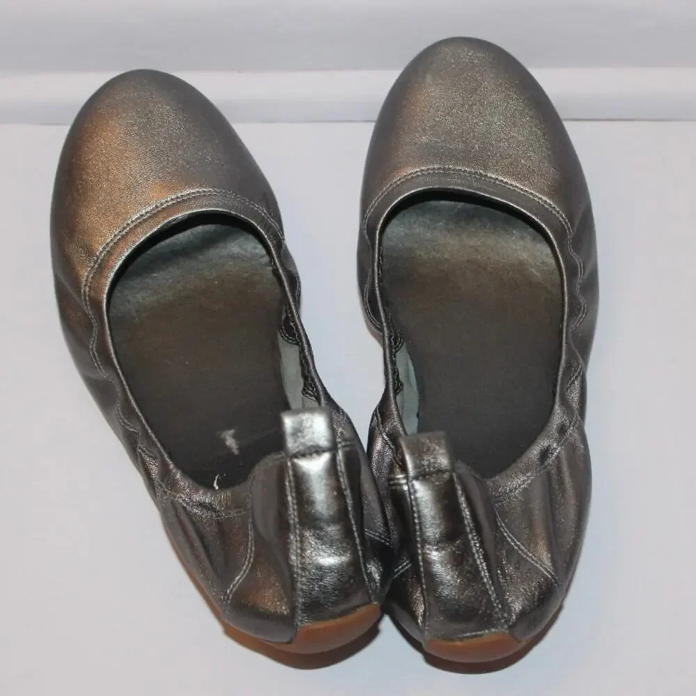 Cole Haan Women’s Jenni Metallic‎ Ballet Flats Size 8B Comfort Work Casual Shoes